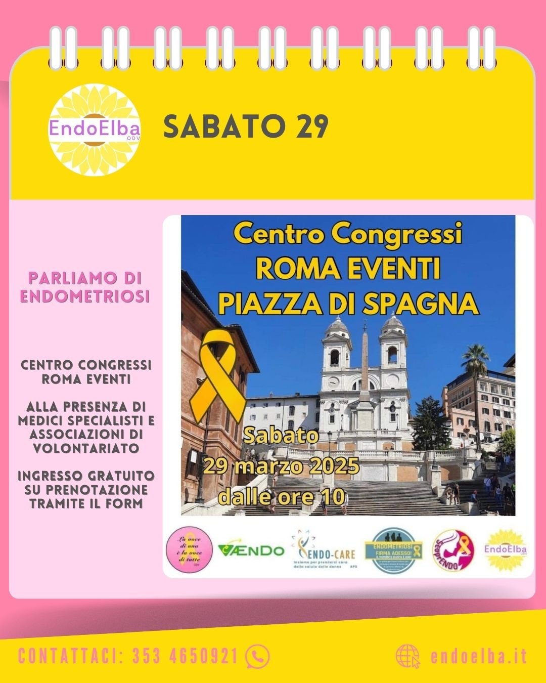 Roma ospita il grande convegno sull’endometriosi: un appuntamento imperdibile con i massimi esperti internazionali